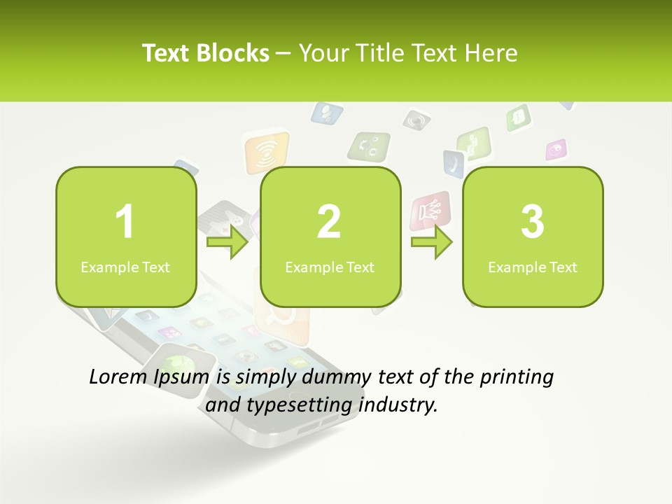 Mobile Applications PowerPoint Template