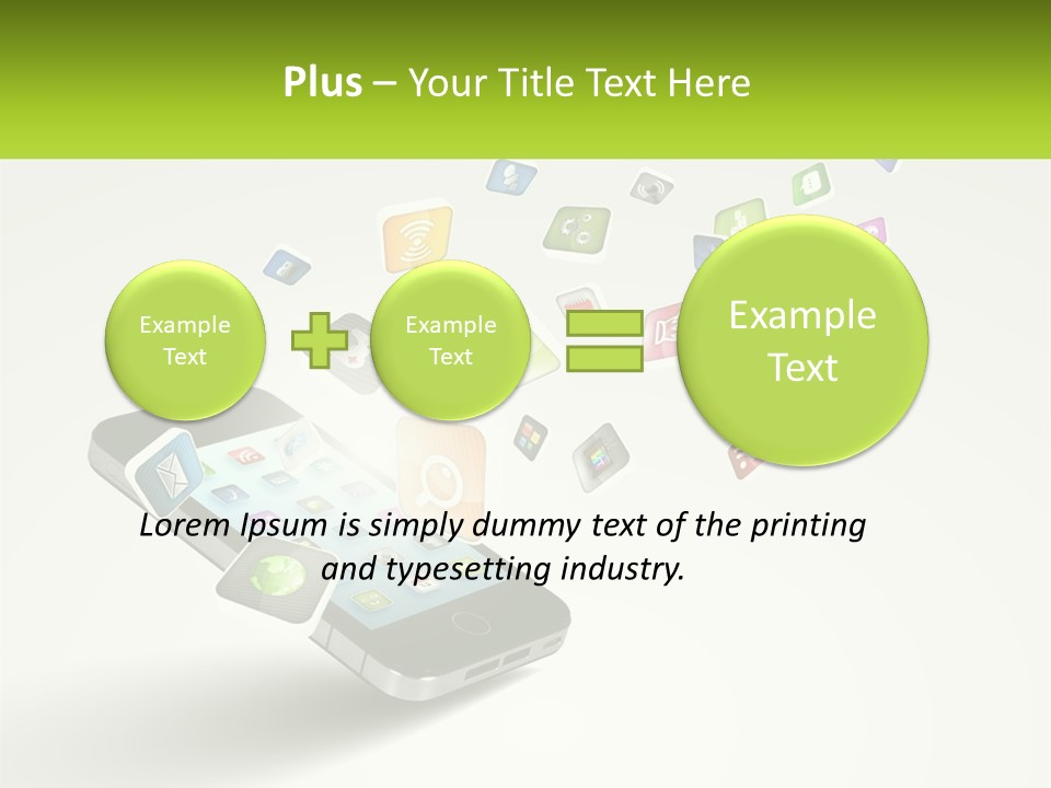 Mobile Applications PowerPoint Template