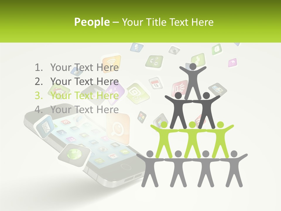 Mobile Applications PowerPoint Template