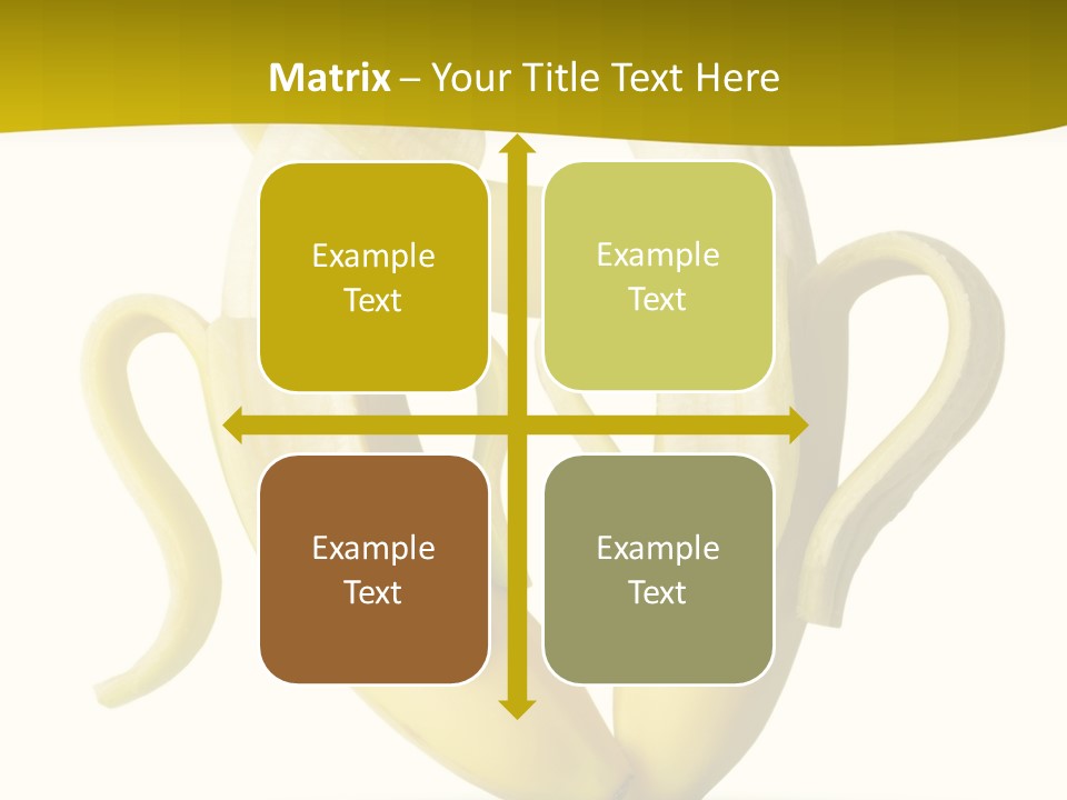 Bananas PowerPoint Template