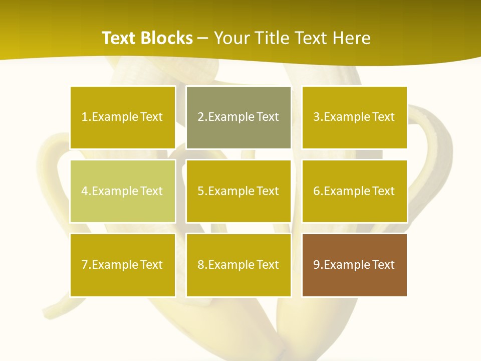 Bananas PowerPoint Template
