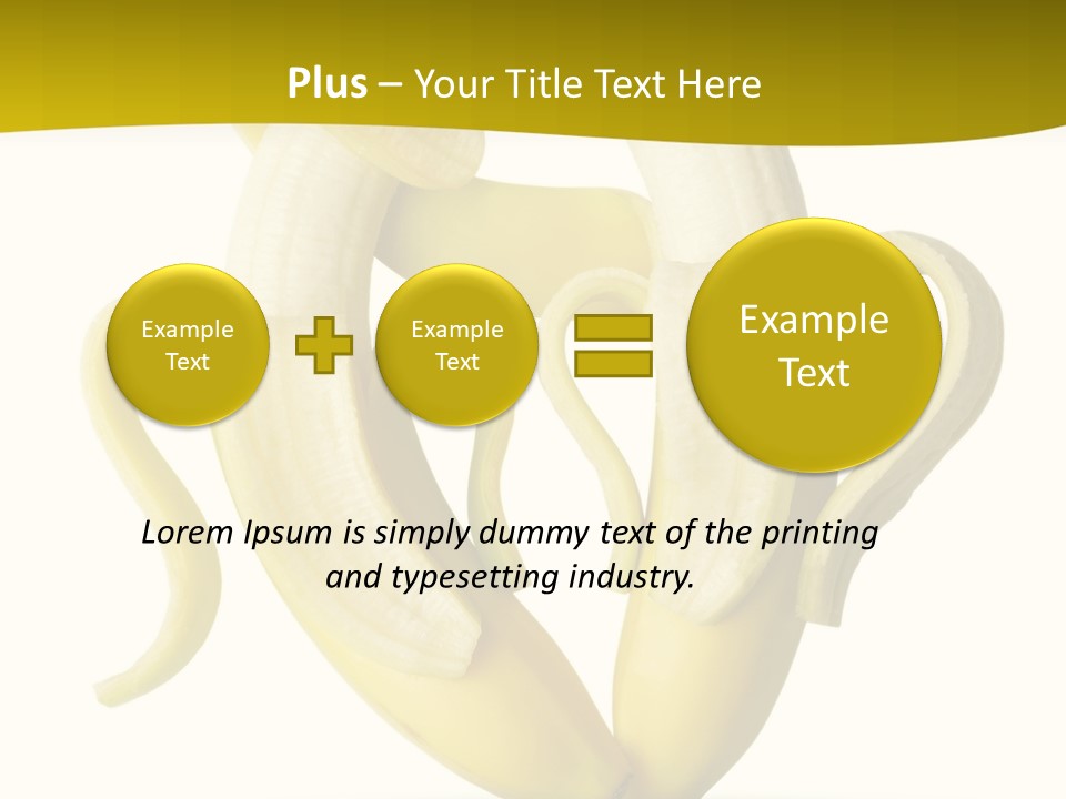 Bananas PowerPoint Template
