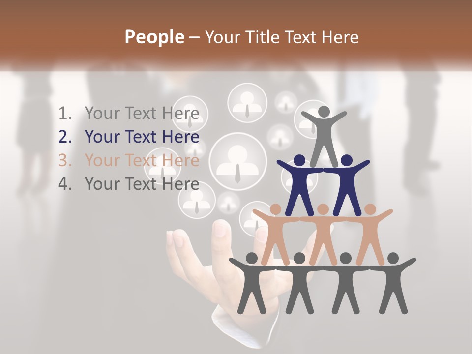 Social Association PowerPoint Template