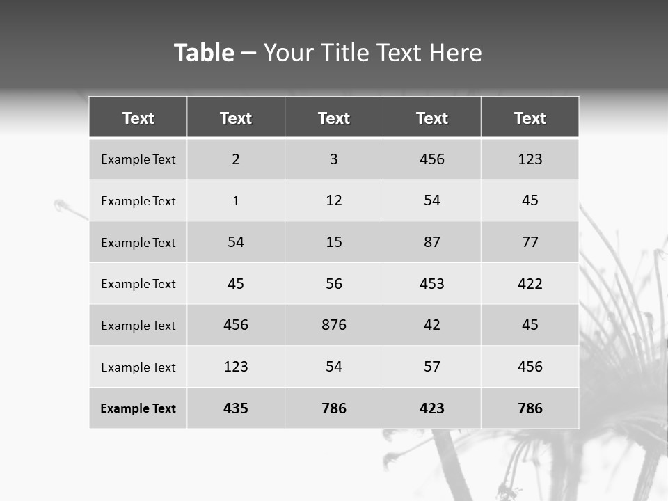 Plant PowerPoint Template