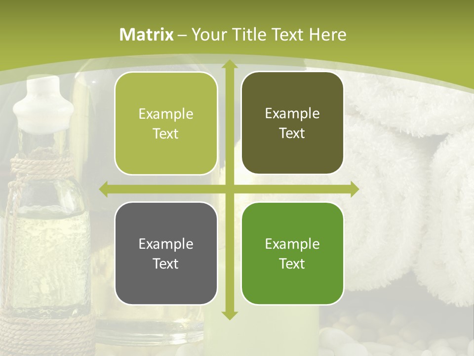 Massage Oil PowerPoint Template
