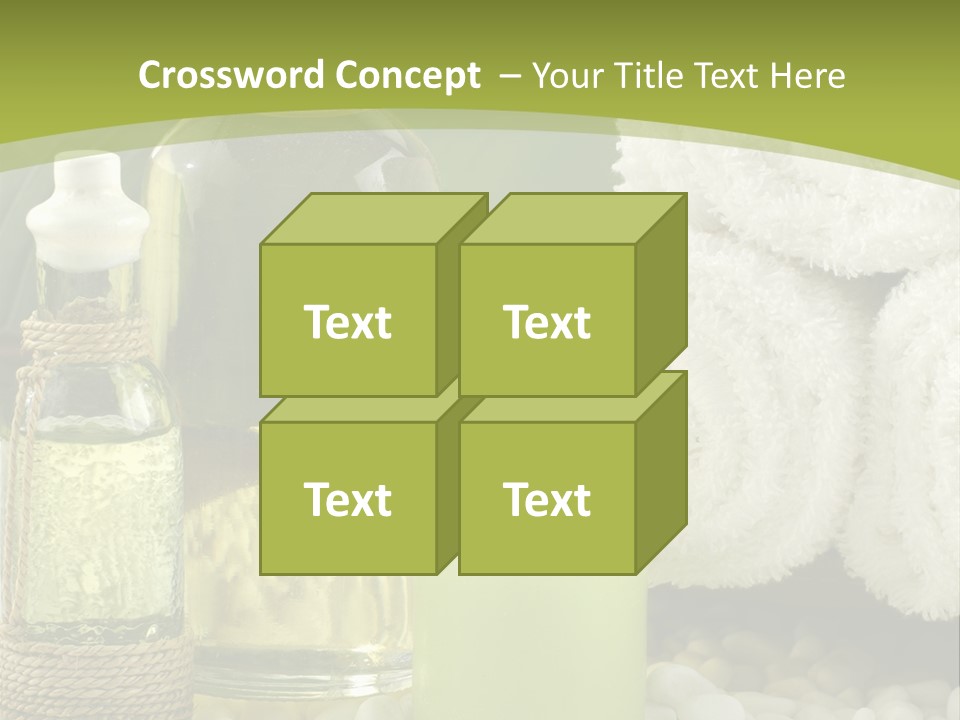 Massage Oil PowerPoint Template