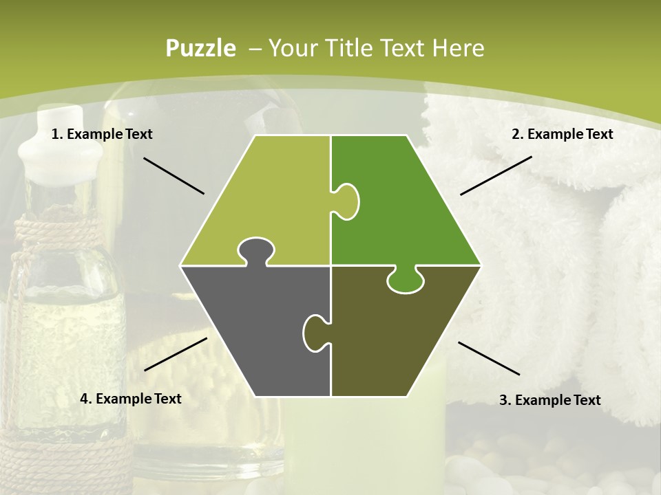 Massage Oil PowerPoint Template