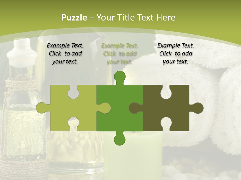 Massage Oil PowerPoint Template