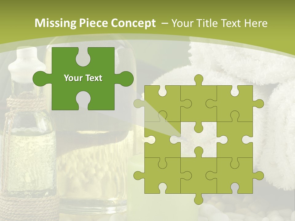 Massage Oil PowerPoint Template