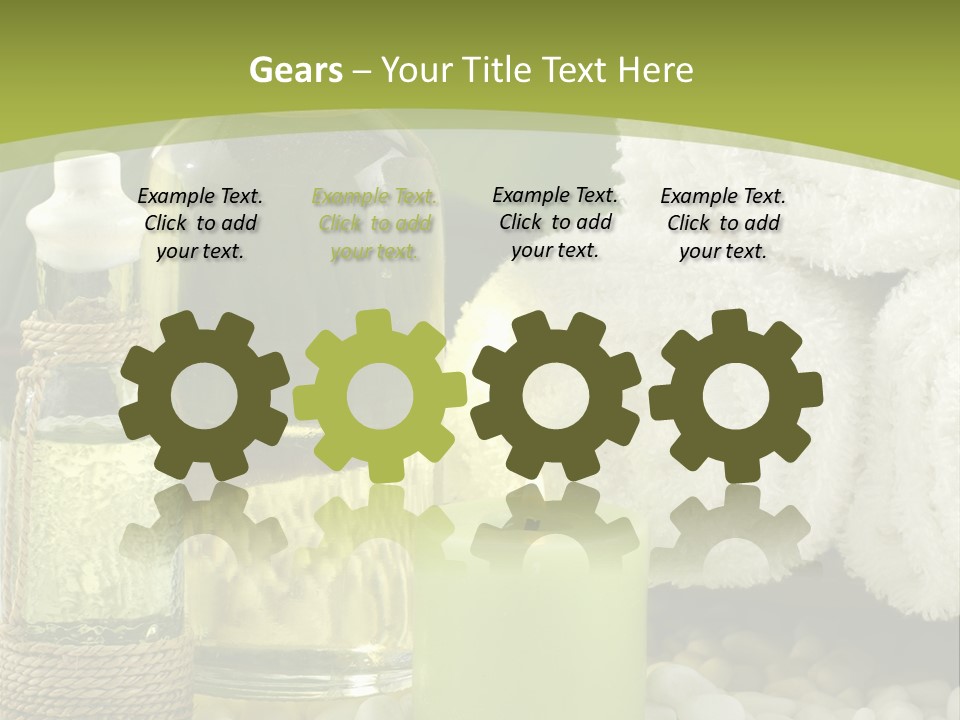 Massage Oil PowerPoint Template