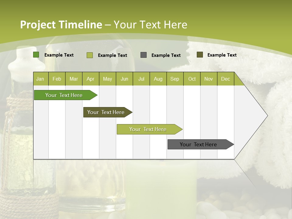 Massage Oil PowerPoint Template