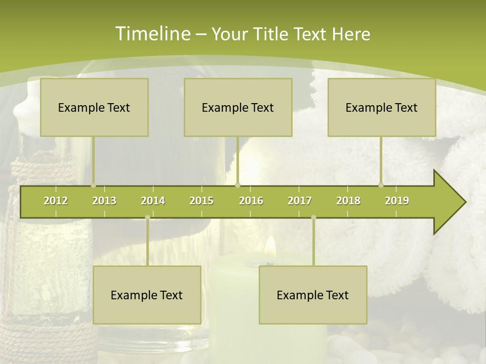 Massage Oil PowerPoint Template