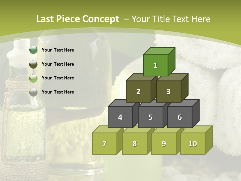 Massage Oil PowerPoint Template