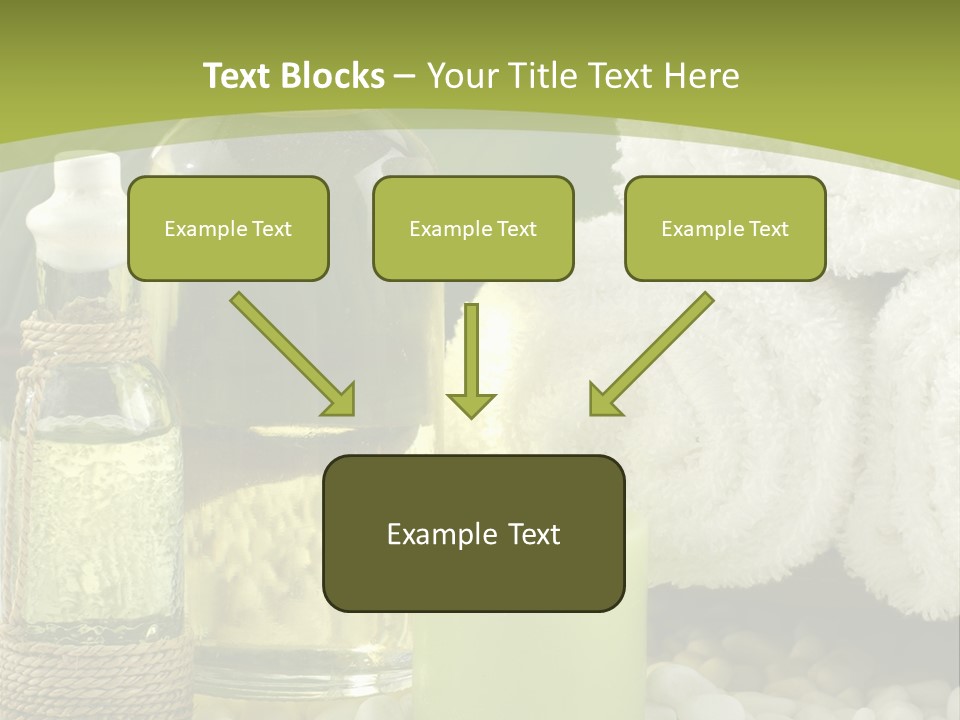 Massage Oil PowerPoint Template