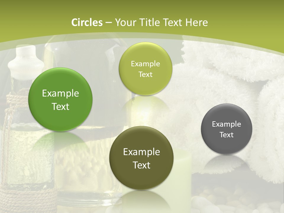 Massage Oil PowerPoint Template