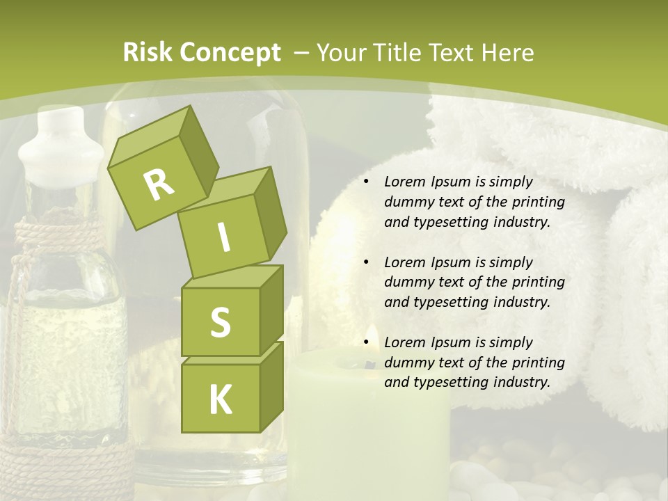 Massage Oil PowerPoint Template