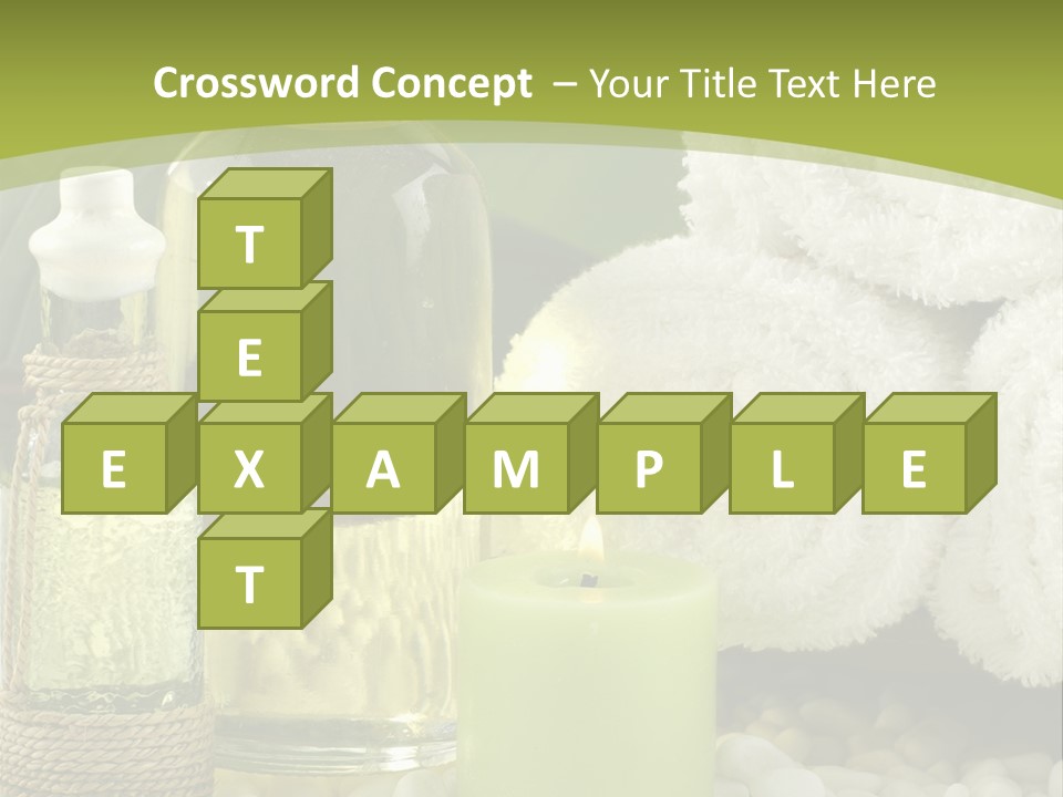 Massage Oil PowerPoint Template