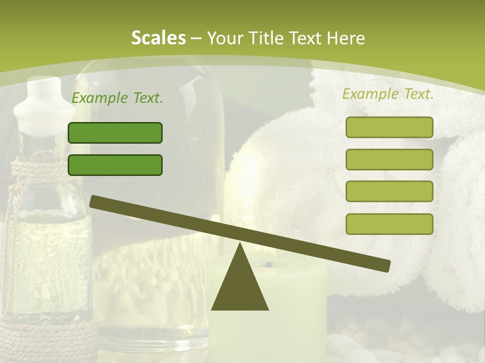 Massage Oil PowerPoint Template