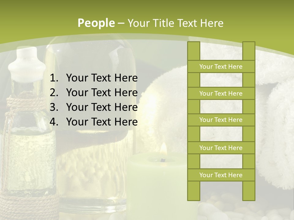 Massage Oil PowerPoint Template
