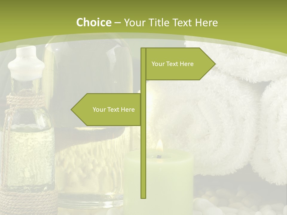 Massage Oil PowerPoint Template
