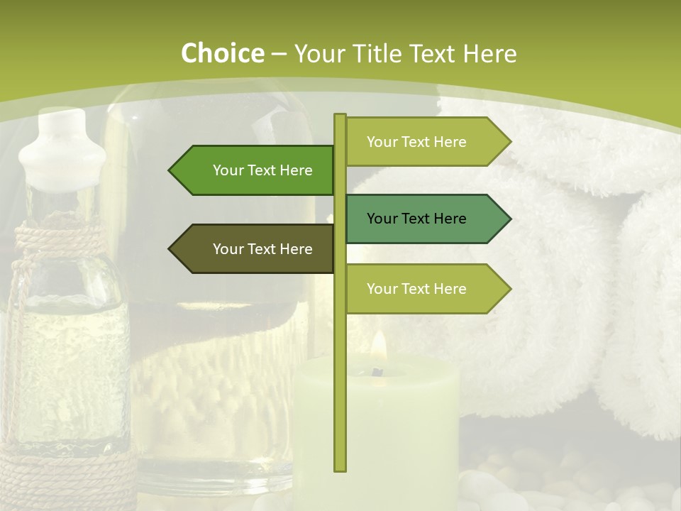 Massage Oil PowerPoint Template