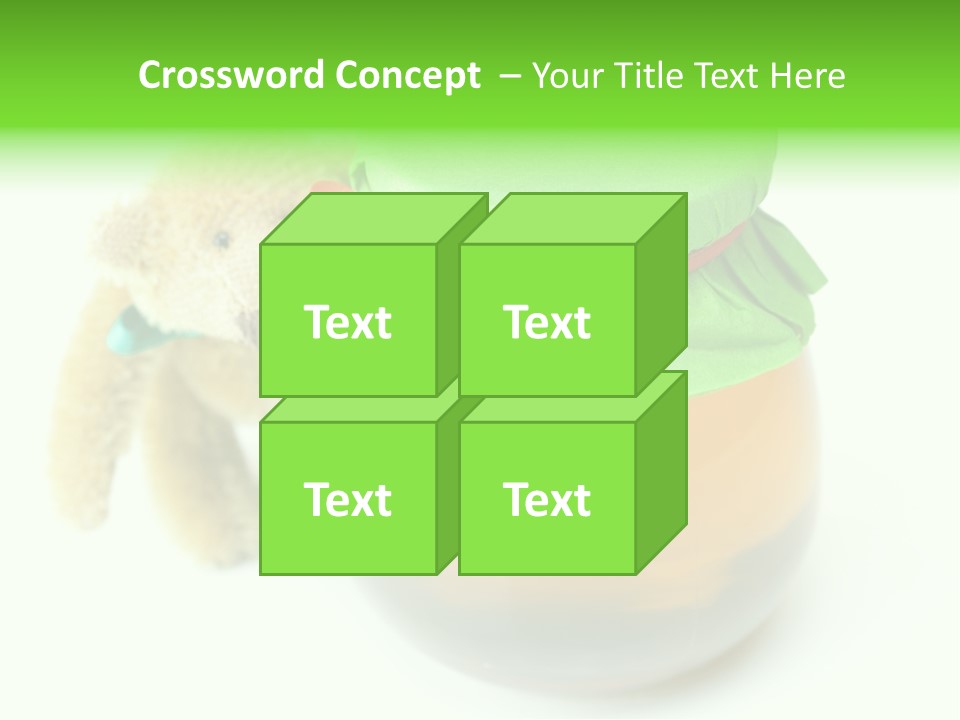 Jar Of Honey PowerPoint Template