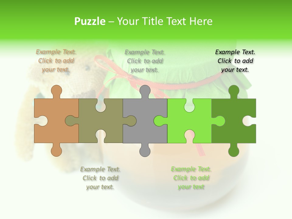 Jar Of Honey PowerPoint Template