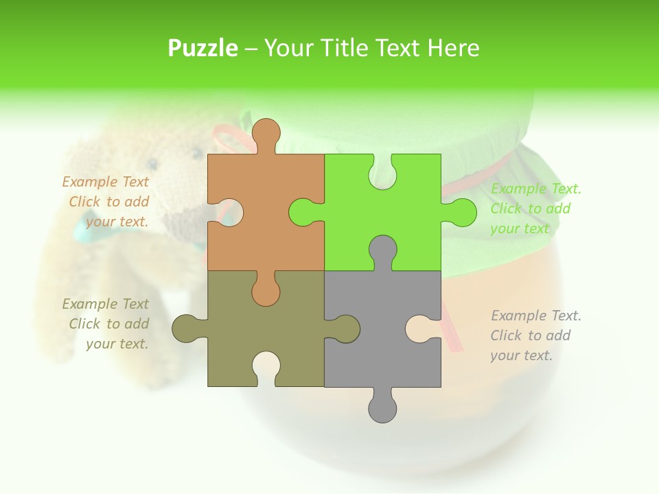 Jar Of Honey PowerPoint Template