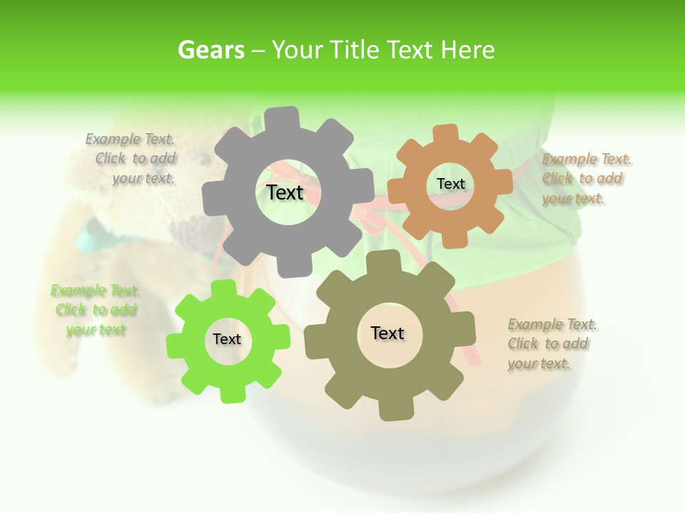 Jar Of Honey PowerPoint Template