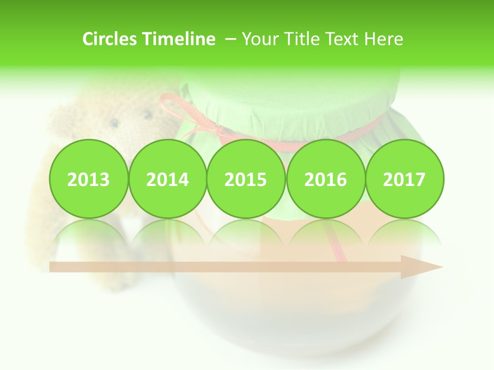 Jar Of Honey PowerPoint Template