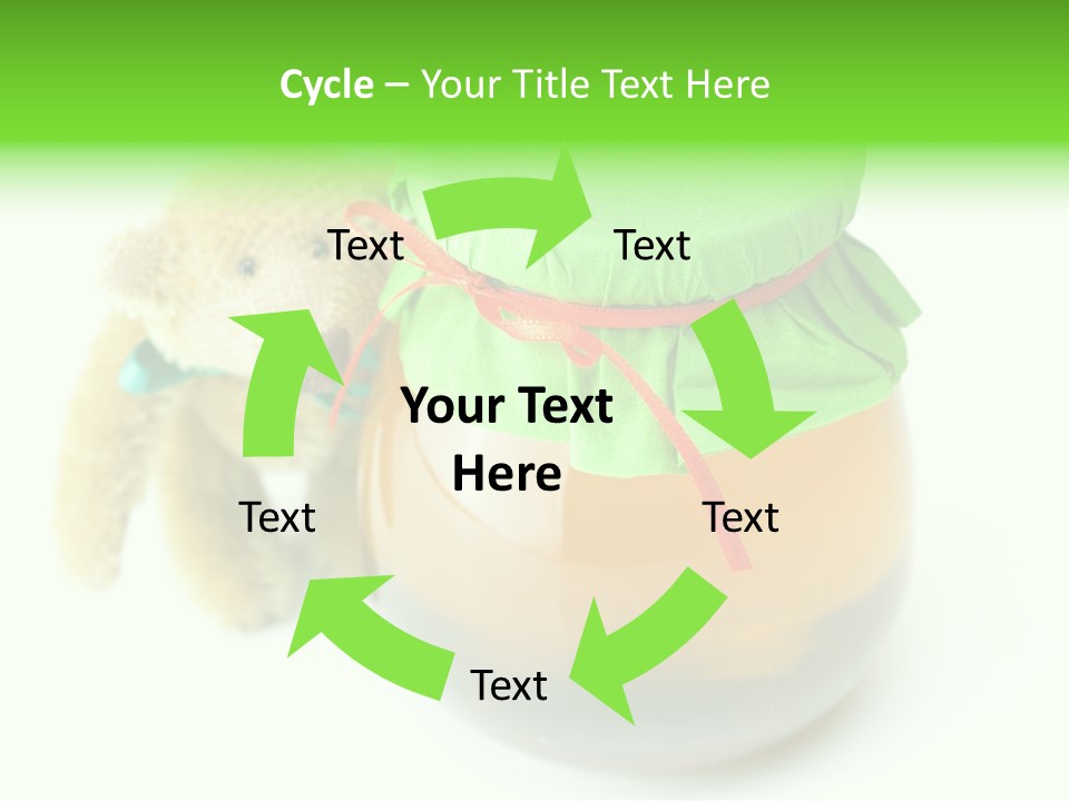Jar Of Honey PowerPoint Template