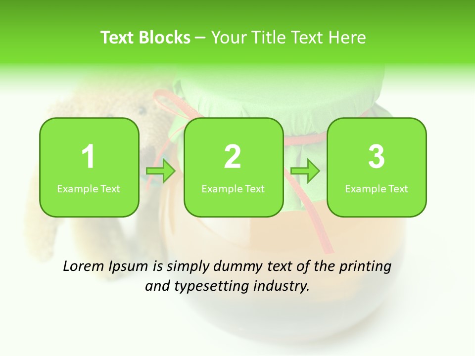 Jar Of Honey PowerPoint Template