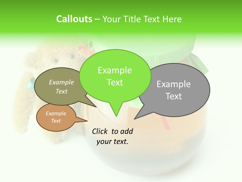 Jar Of Honey PowerPoint Template