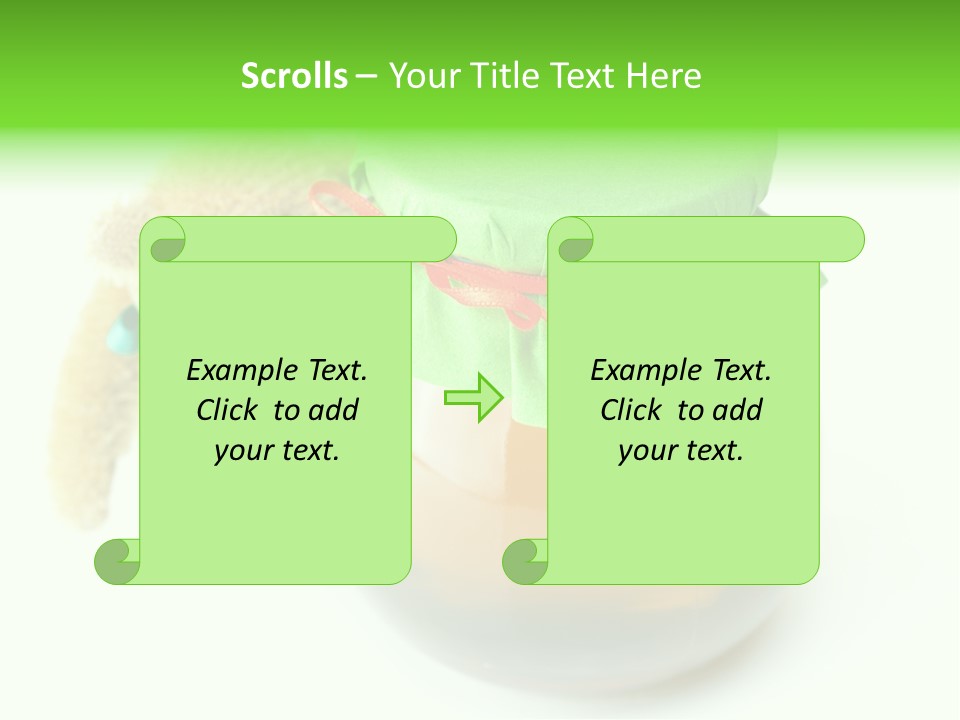 Jar Of Honey PowerPoint Template