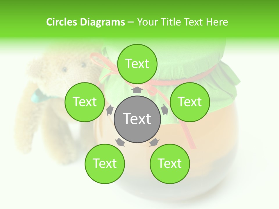 Jar Of Honey PowerPoint Template