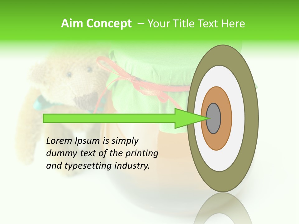 Jar Of Honey PowerPoint Template