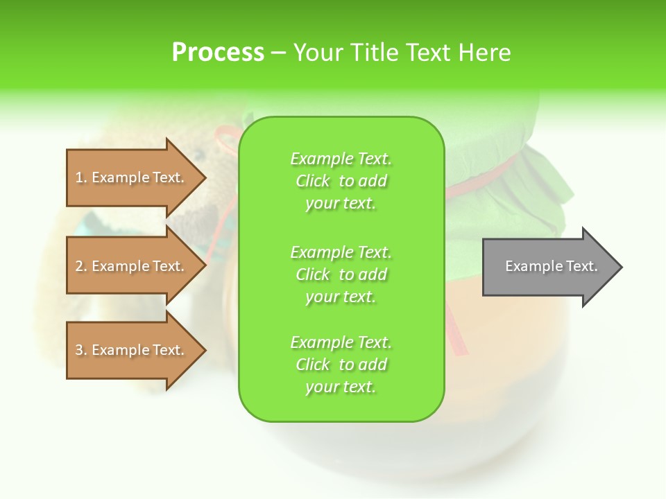 Jar Of Honey PowerPoint Template