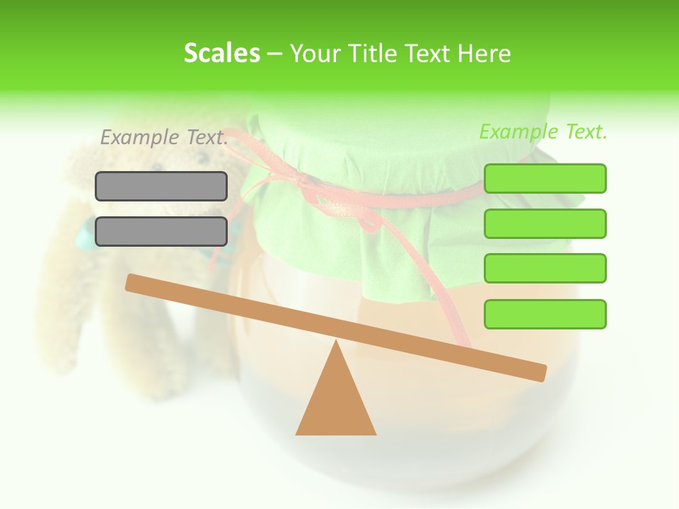 Jar Of Honey PowerPoint Template
