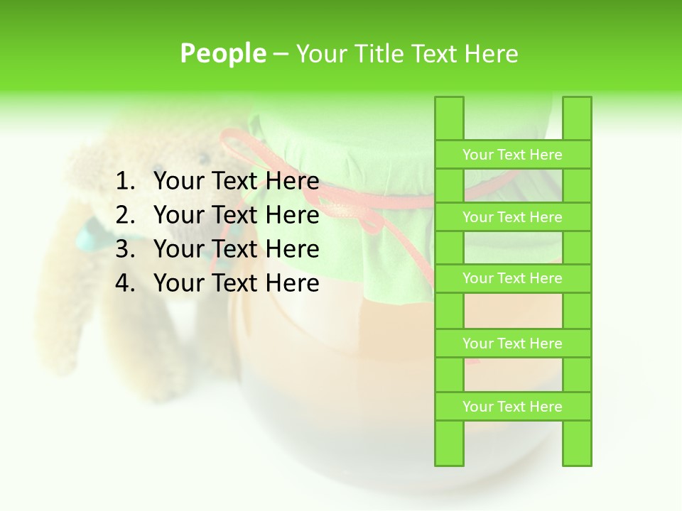 Jar Of Honey PowerPoint Template