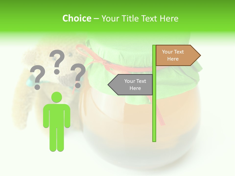 Jar Of Honey PowerPoint Template