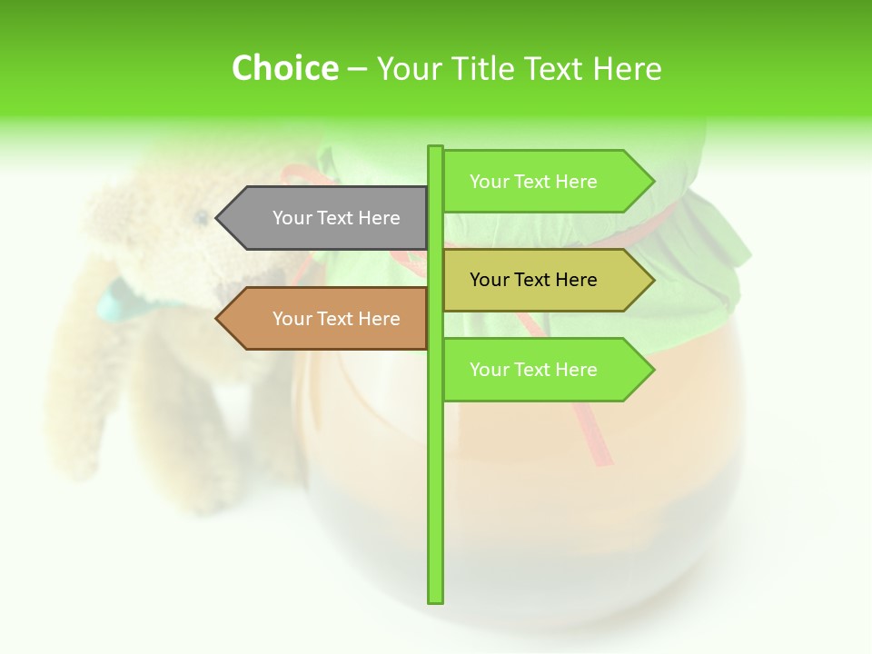 Jar Of Honey PowerPoint Template