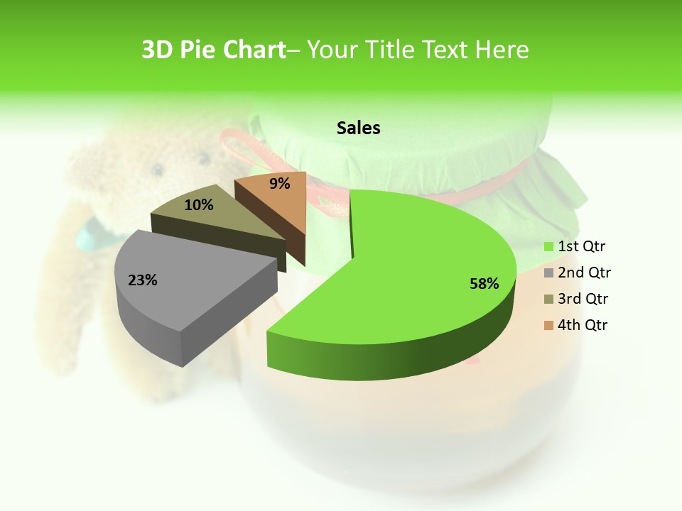 Jar Of Honey PowerPoint Template