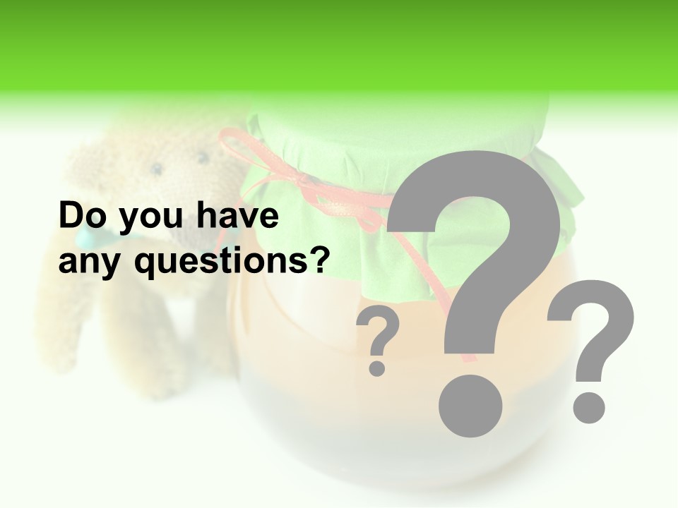 Jar Of Honey PowerPoint Template