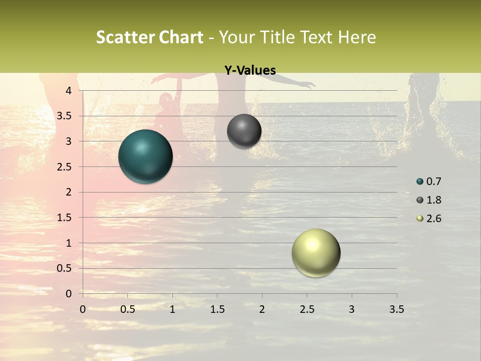 Swim In The Sea PowerPoint Template