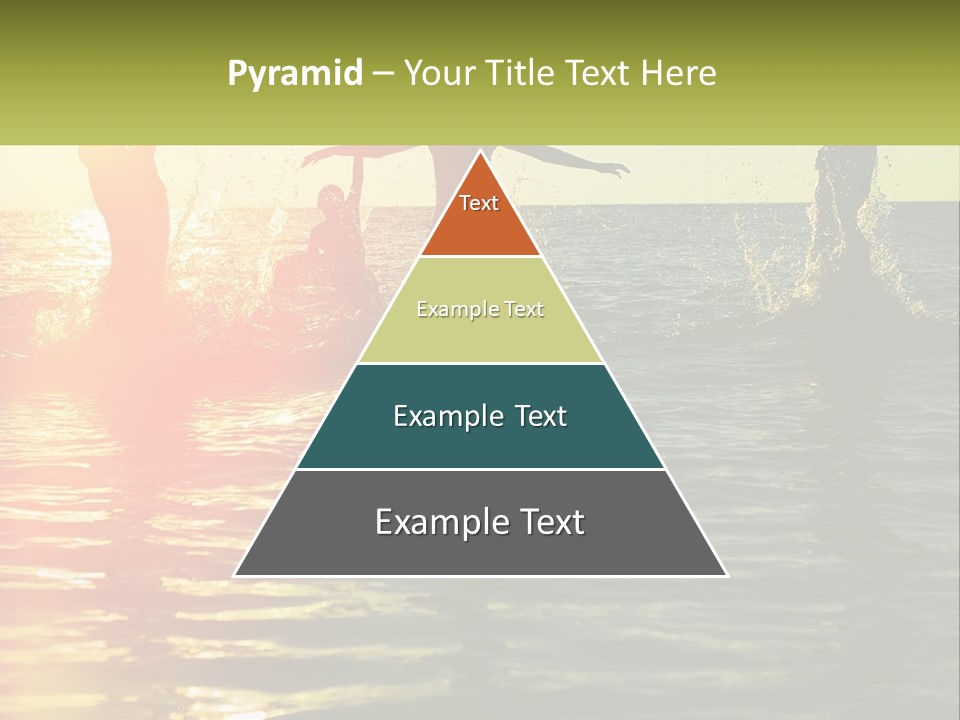 Swim In The Sea PowerPoint Template