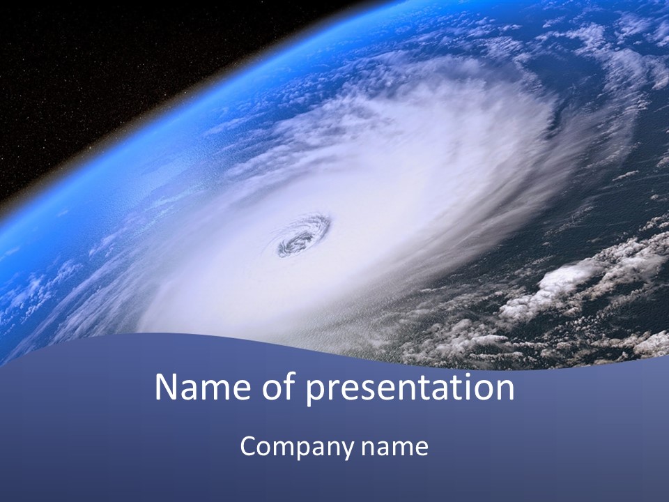 Hurricane PowerPoint Template