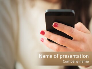 Cellphone PowerPoint Template