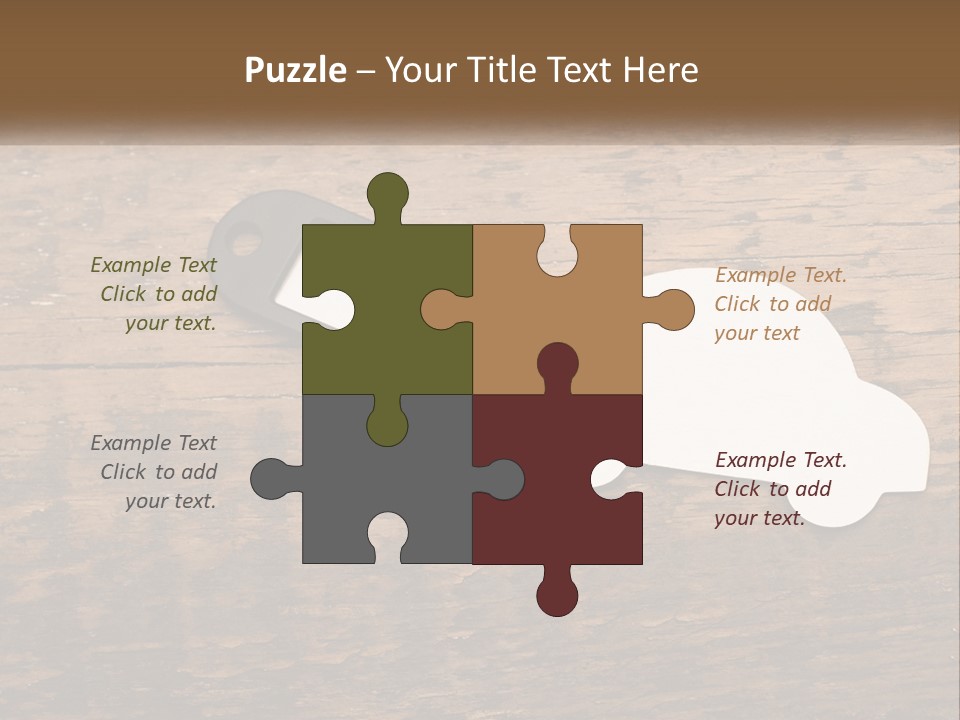 Car Keys PowerPoint Template