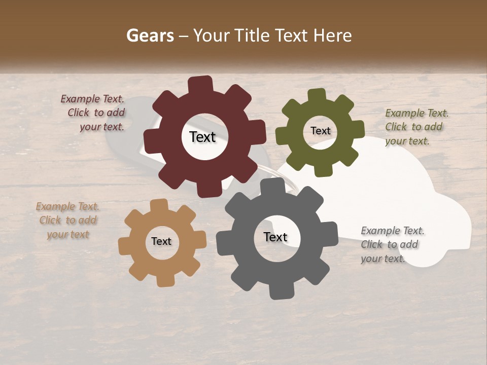 Car Keys PowerPoint Template