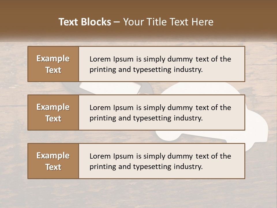 Car Keys PowerPoint Template